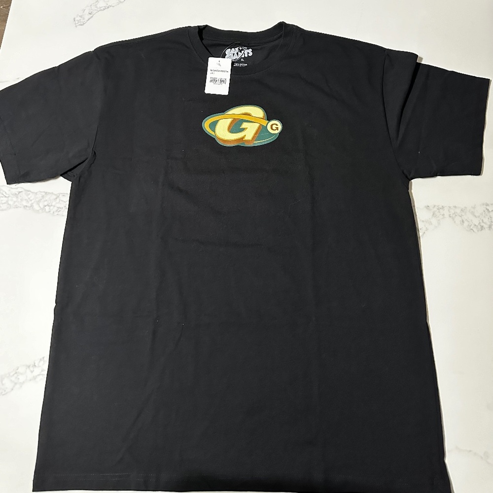 Gas Giants Black Graphic T-Shirt - Size XL, 100% Cotton - New with Tags